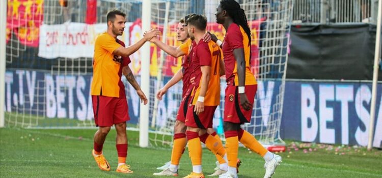 Galatasaray hazırlık maçında Sigma Olomouc ekibini yendi