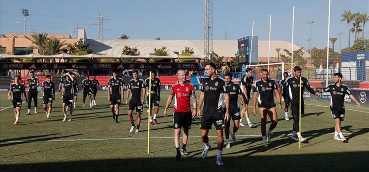 Beşiktaş, İspanya kampındaki ilk çalışmasını yaptı