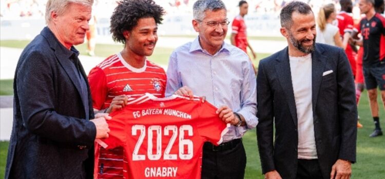Bayern Münih, Gnabry’nin sözleşmesini 2026’ya kadar uzattı