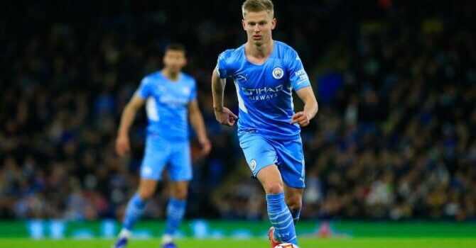 Arsenal, Manchester City’den Oleksandr Zinchenko’nun transferini tamamladı